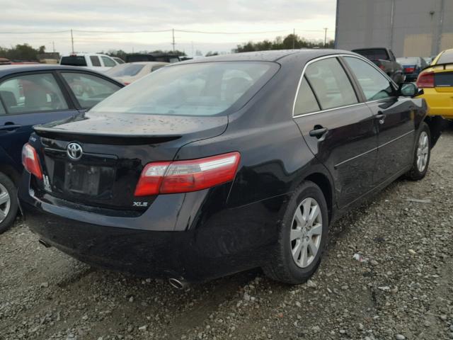 4T1BK46K67U521256 - 2007 TOYOTA CAMRY NEW BLACK photo 4