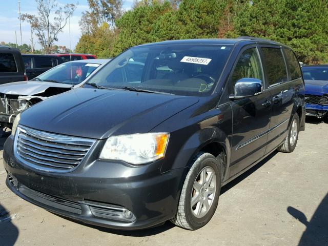 2C4RC1CG3CR150921 - 2012 CHRYSLER TOWN & COU CHARCOAL photo 2