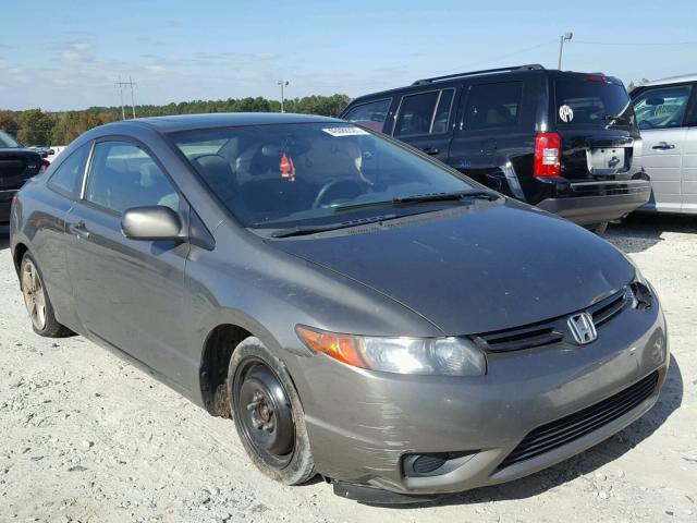 2HGFG12866H546855 - 2006 HONDA CIVIC EX GRAY photo 1