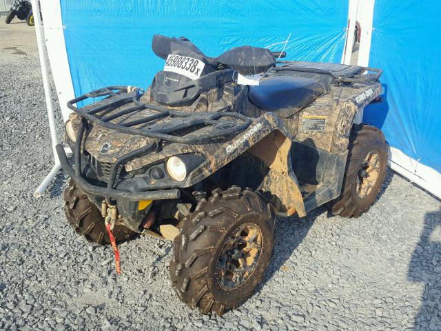 3JBLKAT48JJ000438 - 2018 CAN-AM OUTLANDER GREEN photo 2