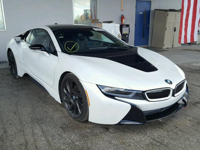 WBY2Z2C53EVX64547 - 2014 BMW I8 WHITE photo 1