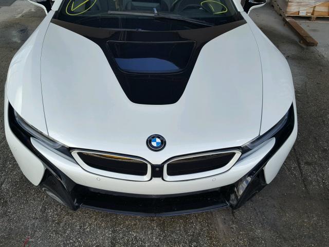 WBY2Z2C53EVX64547 - 2014 BMW I8 WHITE photo 7