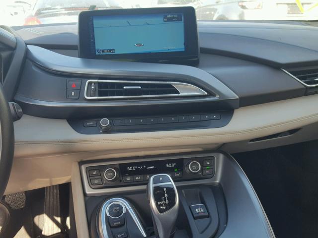 WBY2Z2C53EVX64547 - 2014 BMW I8 WHITE photo 9