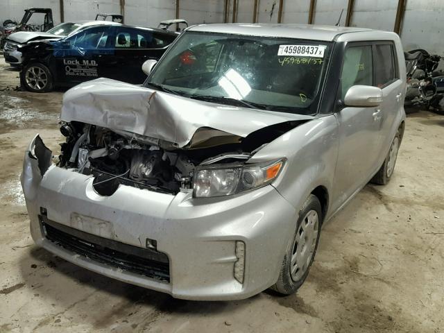 JTLZE4FE9FJ072535 - 2015 TOYOTA SCION XB SILVER photo 2