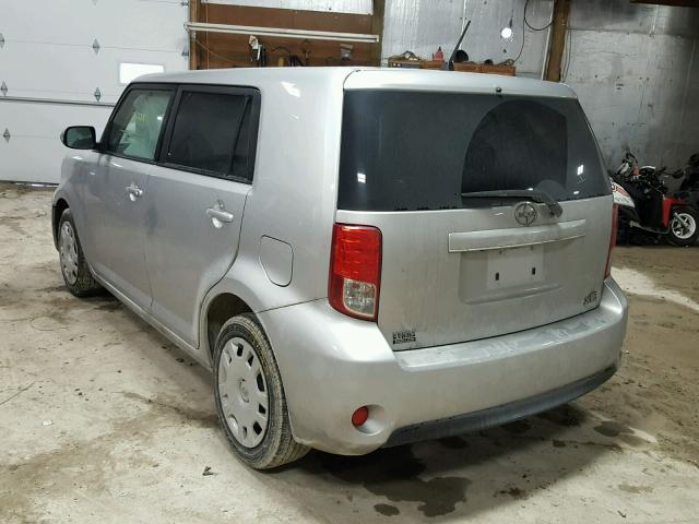 JTLZE4FE9FJ072535 - 2015 TOYOTA SCION XB SILVER photo 3