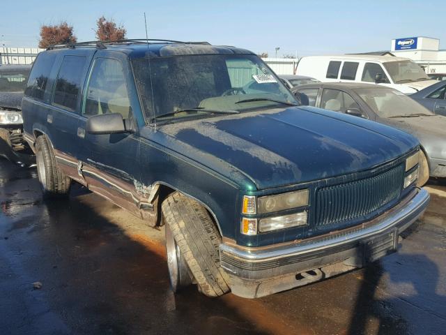 1GNEK13K9SJ426194 - 1995 CHEVROLET TAHOE K150 GREEN photo 1