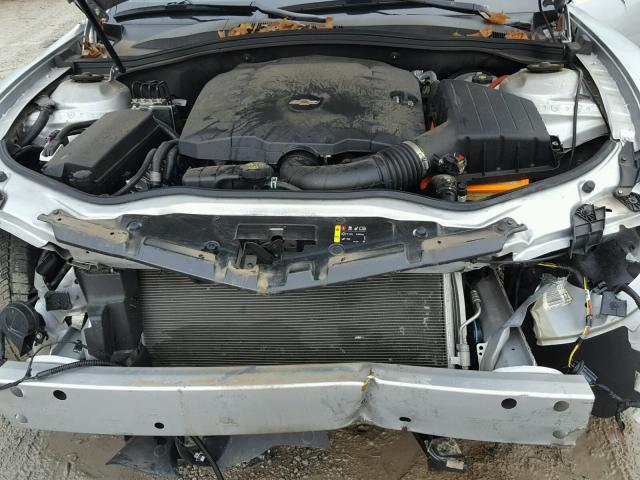 2G1FB1E32F9230756 - 2015 CHEVROLET CAMARO LS SILVER photo 7