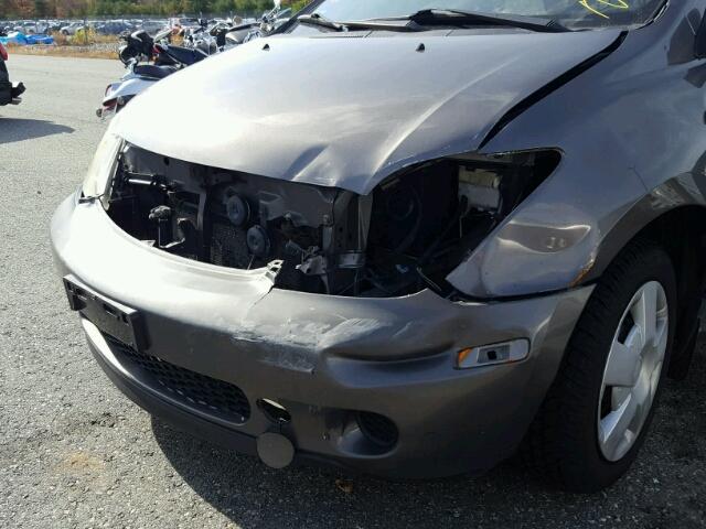 JTKKT604450091652 - 2005 TOYOTA SCION XA GRAY photo 9