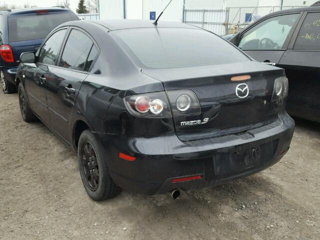 JM1BK32F171671509 - 2007 MAZDA 3 I BLACK photo 3