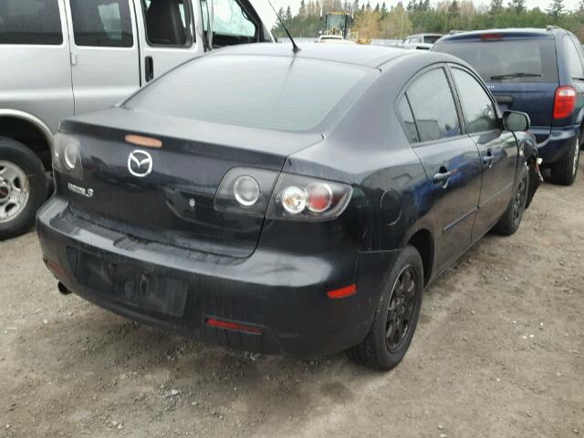 JM1BK32F171671509 - 2007 MAZDA 3 I BLACK photo 4