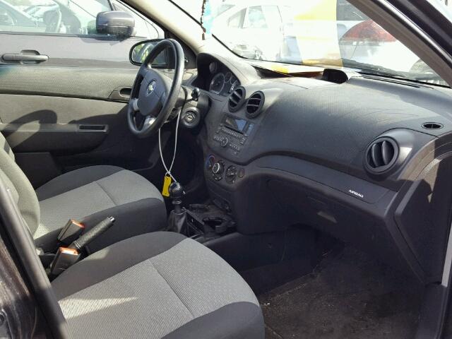 3G1TB6DE8AL135305 - 2010 CHEVROLET AVEO LS 蓝色 照片 5