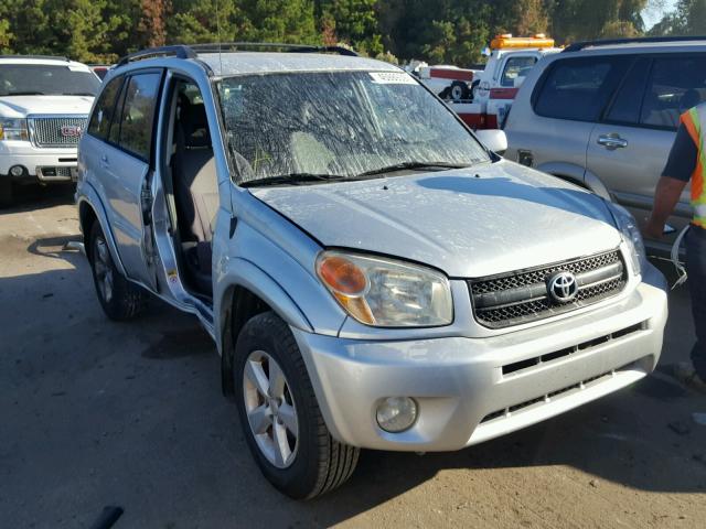 JTEHD20V746017133 - 2004 TOYOTA RAV4 SILVER photo 1