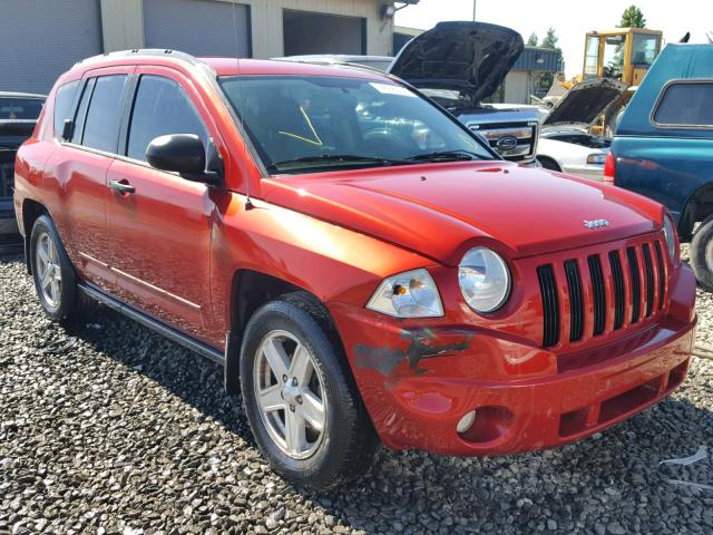 1J4NT4FB3AD505239 - 2010 JEEP COMPASS SP RED photo 1