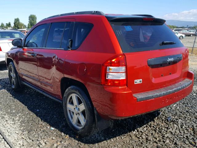 1J4NT4FB3AD505239 - 2010 JEEP COMPASS SP RED photo 3