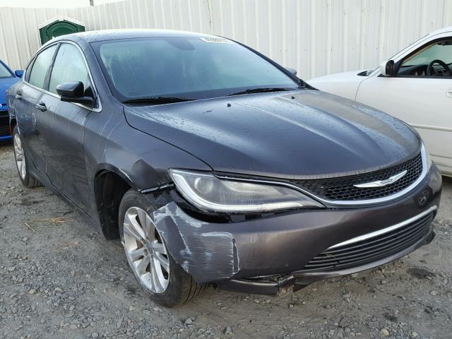 1C3CCCAB6GN164537 - 2016 CHRYSLER 200 GRAY photo 1