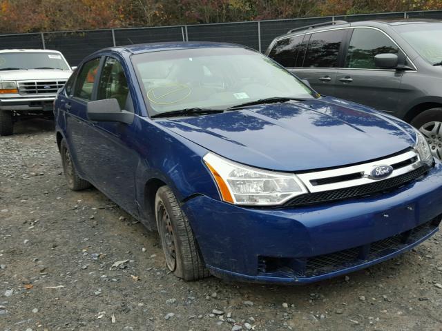 1FAHP34N68W293178 - 2008 FORD FOCUS S/SE BLUE photo 1