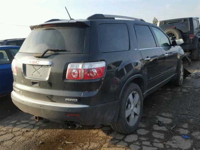 1GKKVRED5BJ196884 - 2011 GMC ACADIA SLT შავი ფოტო 4