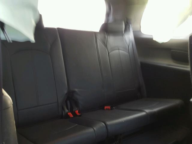 1GKKVRED5BJ196884 - 2011 GMC ACADIA SLT შავი ფოტო 9