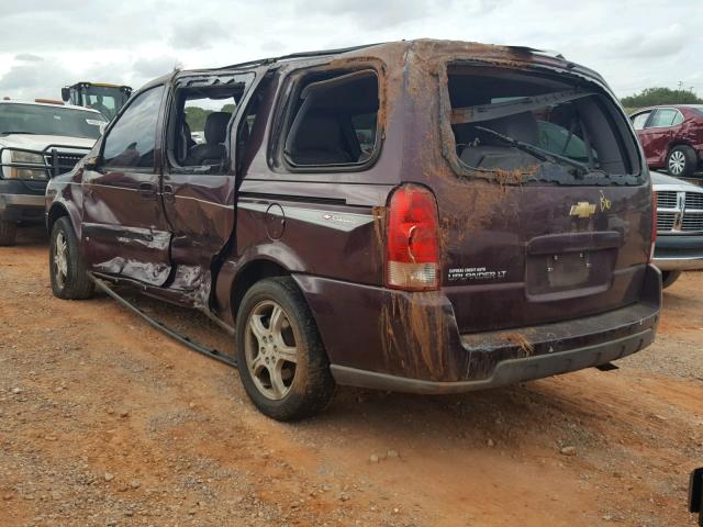 1GNDV33L96D140664 - 2006 CHEVROLET UPLANDER L 勃艮第红 照片 3