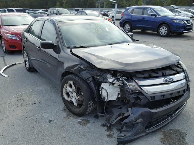 3FAHP0HA7BR160011 - 2011 FORD FUSION SE BLACK photo 1