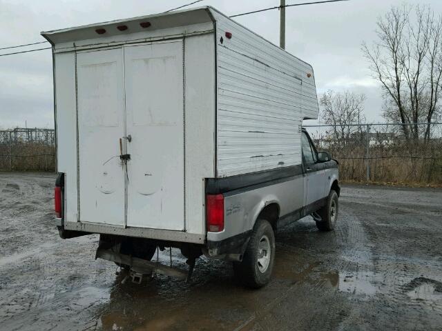 1FTEF14Y1TLA30850 - 1996 FORD F150 GRAY photo 4