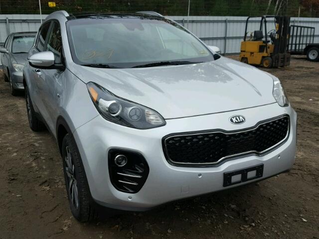 KNDPNCAC7H7231412 - 2017 KIA SPORTAGE E SILVER photo 1