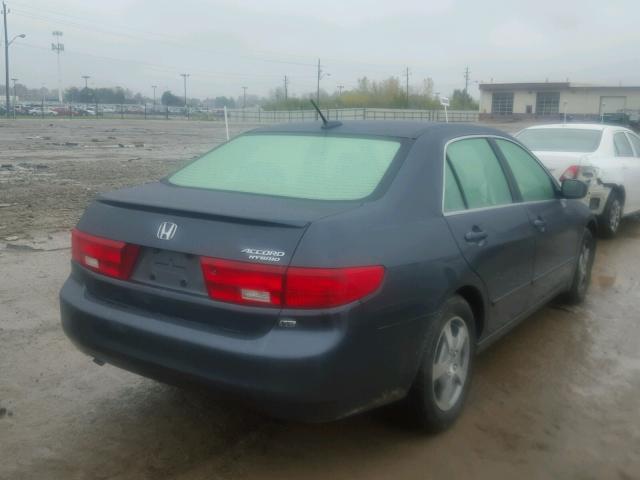 JHMCN36495C011898 - 2005 HONDA ACCORD BLUE photo 4