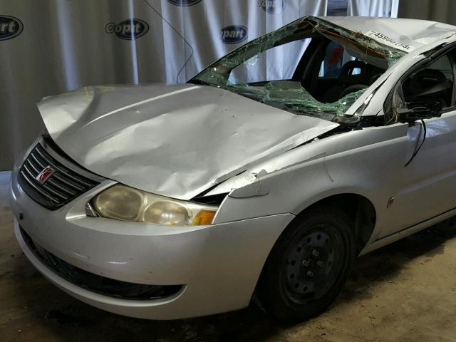 1G8AF52F05Z103398 - 2005 SATURN ION LEVEL SILVER photo 10