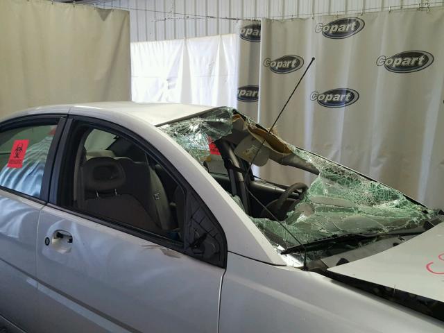 1G8AF52F05Z103398 - 2005 SATURN ION LEVEL SILVER photo 9