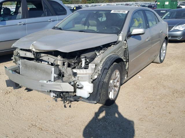 1G11C5SA4DF266521 - 2013 CHEVROLET MALIBU 1LT BEIGE photo 2