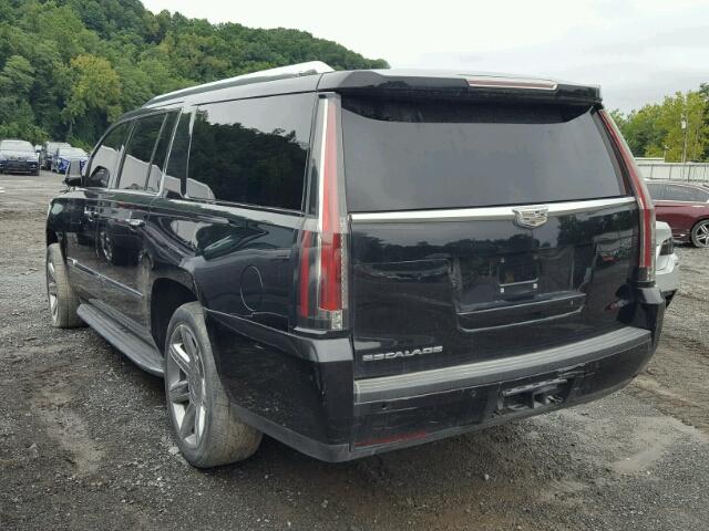 1GYS4SKJ4FR535345 - 2015 CADILLAC ESCALADE E BLACK photo 3