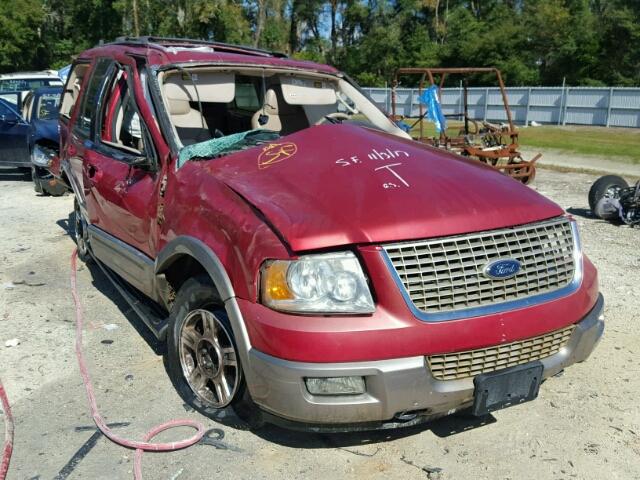 1FMFU18L43LA77746 - 2003 FORD EXPEDITION BURGUNDY photo 1