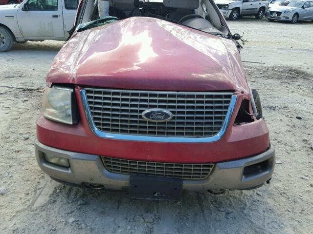 1FMFU18L43LA77746 - 2003 FORD EXPEDITION BURGUNDY photo 7