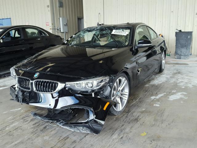 WBA4W3C57JAC97157 - 2018 BMW 430I BLACK photo 2