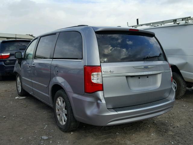 2C4RC1BG7ER280009 - 2014 CHRYSLER TOWN & COU GRAY photo 3