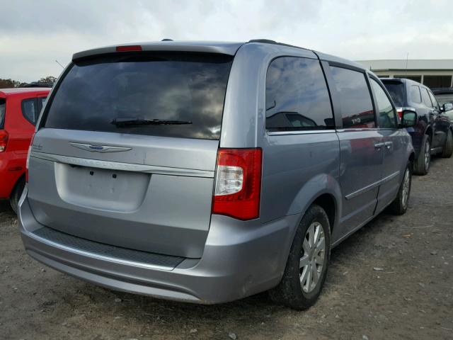 2C4RC1BG7ER280009 - 2014 CHRYSLER TOWN & COU GRAY photo 4