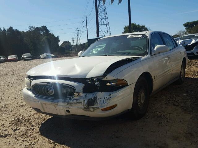 1G4HR54K31U295201 - 2001 BUICK LESABRE LI WHITE photo 2