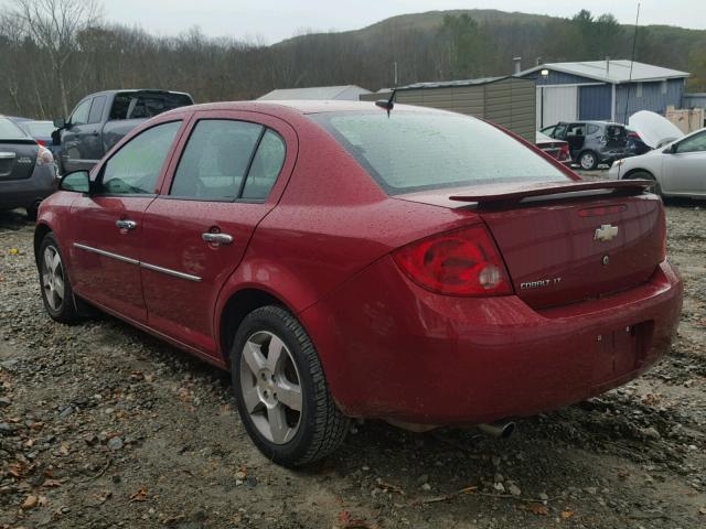 1G1AD5F52A7214756 - 2010 CHEVROLET COBALT 1LT RED photo 3