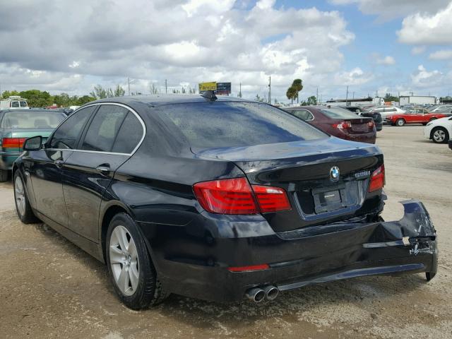 WBAFR1C59BC738181 - 2011 BMW 528 I BLACK photo 3