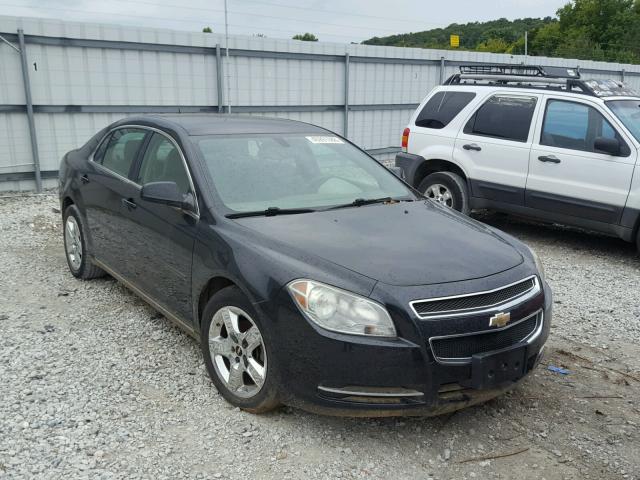 1G1ZC5EB4AF226054 - 2010 CHEVROLET MALIBU 1LT BLACK photo 1
