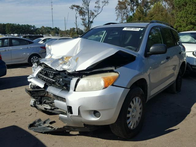 JTMZD33V475058615 - 2007 TOYOTA RAV4 SILVER photo 2