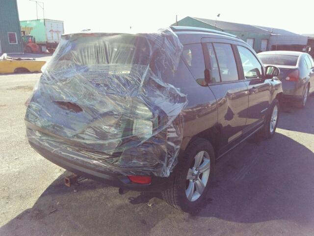 1C4NJDAB0ED869207 - 2014 JEEP COMPASS SP ნაცრისფერი ფოტო 4