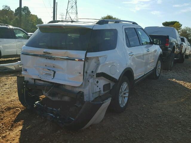 1FM5K8D87DGB75479 - 2013 FORD EXPLORER X WHITE photo 4