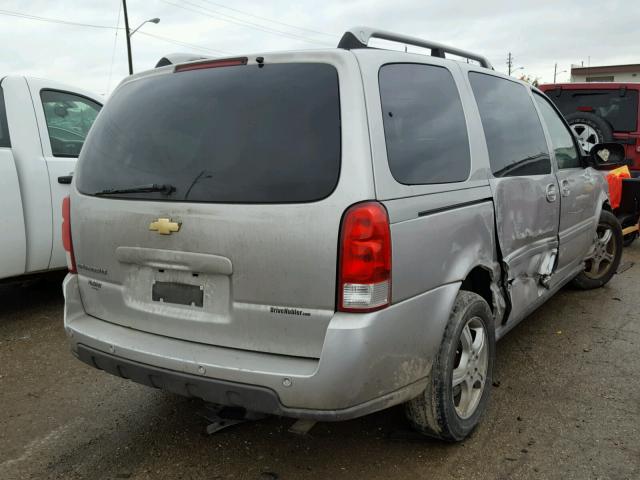 1GNDV33166D148784 - 2006 CHEVROLET UPLANDER L SILVER photo 4