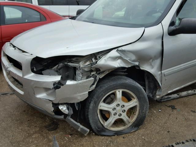 1GNDV33166D148784 - 2006 CHEVROLET UPLANDER L SILVER photo 9