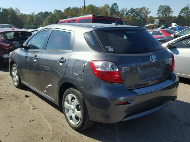 2T1KU40EX9C026785 - 2009 TOYOTA COROLLA MA GRAY photo 3