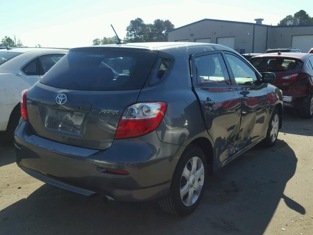 2T1KU40EX9C026785 - 2009 TOYOTA COROLLA MA GRAY photo 4