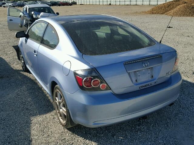 JTKDE167880253794 - 2008 TOYOTA SCION TC 蓝色 照片 3