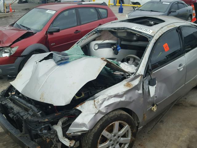 1N4BA41E75C864854 - 2005 NISSAN MAXIMA SE SILVER photo 9