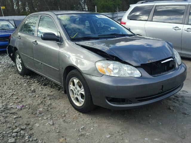 2T1BR32E36C668687 - 2006 TOYOTA COROLLA CE GRAY photo 1